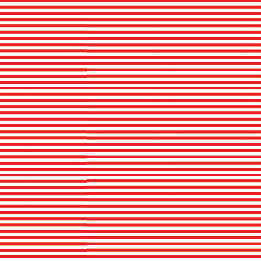 Red Stripes Pattern Acrylic Sheet - CMB Pattern Acrylic